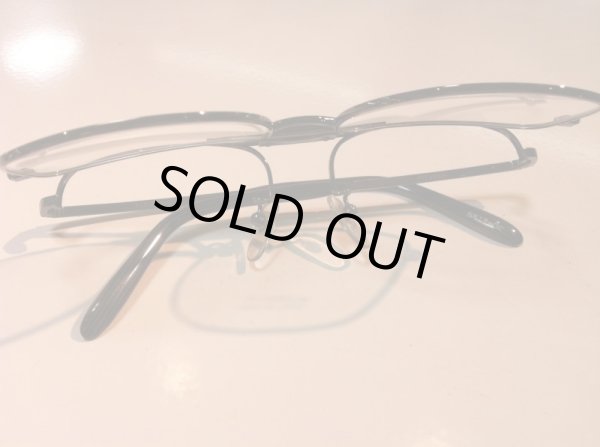 画像4: 跳ね上げ（ハネアゲ）式フレーム（単式） メガネフレーム 新品　紳士用 (4)