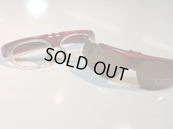 画像5: スポーツサングラスフレーム 跳ね上げ（ハネアゲ）式フレーム 新品　 (5)