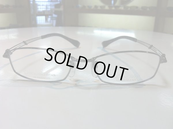 画像2: LINE ART（ラインアート） メガネフレーム 新品　紳士用　53サイズ (2)