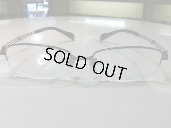 画像2: LINE ART（ラインアート） メガネフレーム 新品　紳士用　54サイズ (2)