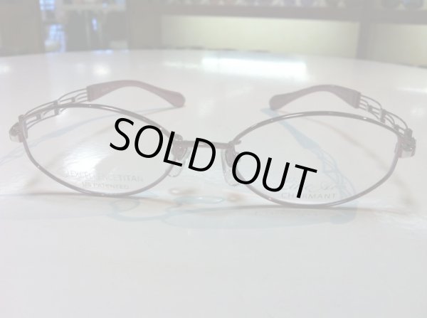 画像2: LINE ART（ラインアート） メガネフレーム 新品　婦人用　48サイズ (2)