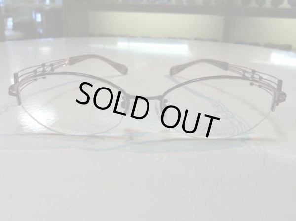 画像2: LINE ART（ラインアート） メガネフレーム 新品　婦人用 53サイズ (2)