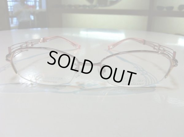画像2: LINE ART（ラインアート） メガネフレーム 新品　婦人用 52サイズ (2)