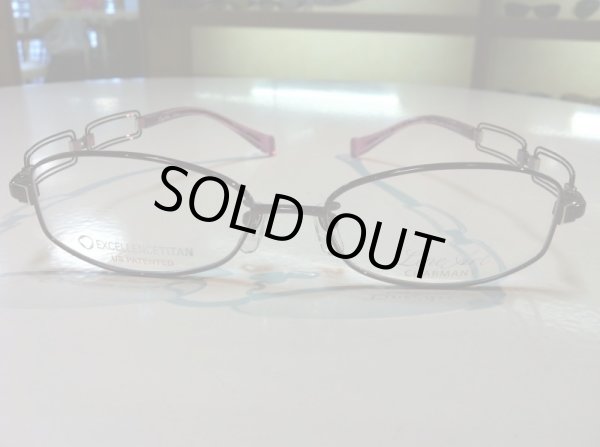 画像2: LINE ART（ラインアート） メガネフレーム 新品　婦人用　51サイズ (2)