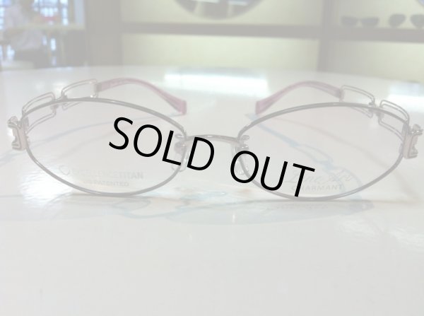 画像2: LINE ART（ラインアート） メガネフレーム 新品　婦人用　52サイズ (2)