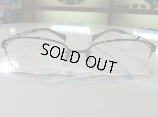 画像2: LINE ART（ラインアート） メガネフレーム 新品　紳士用　53サイズ (2)