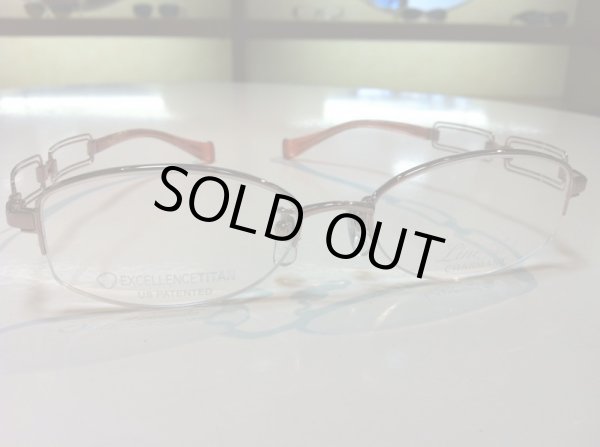 画像3: LINE ART（ラインアート） メガネフレーム 新品　婦人用 50サイズ (3)