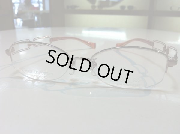 画像5: LINE ART（ラインアート） メガネフレーム 新品　婦人用 50サイズ (5)