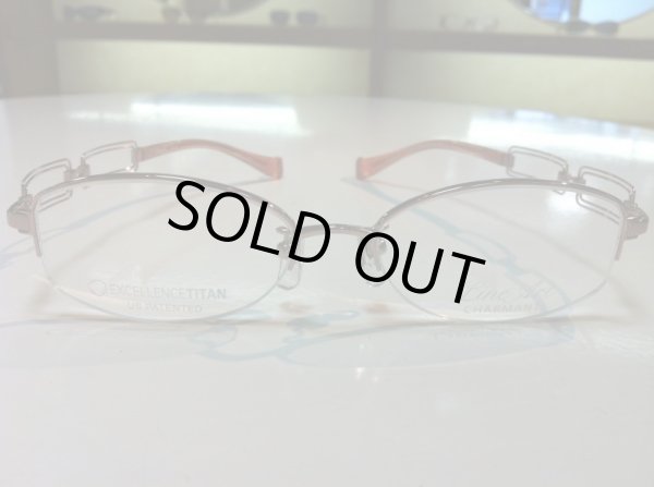 画像2: LINE ART（ラインアート） メガネフレーム 新品　婦人用 50サイズ (2)
