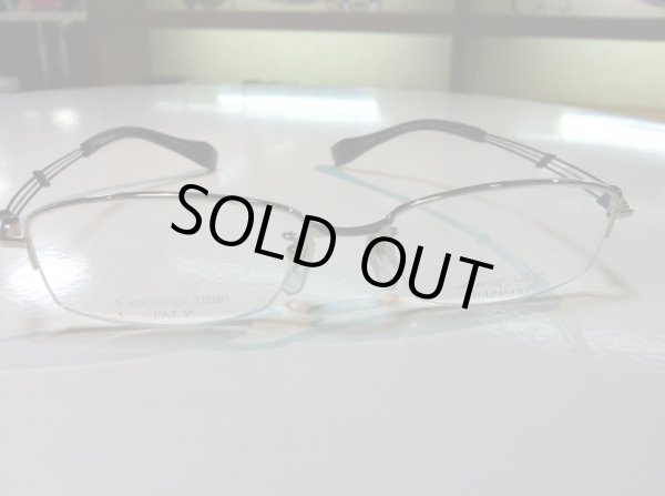 画像3: LINE ART（ラインアート） メガネフレーム 新品　紳士用　53サイズ (3)