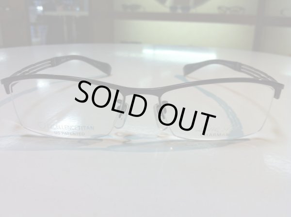 画像2: LINE ART（ラインアート） メガネフレーム 新品　紳士用　54サイズ (2)