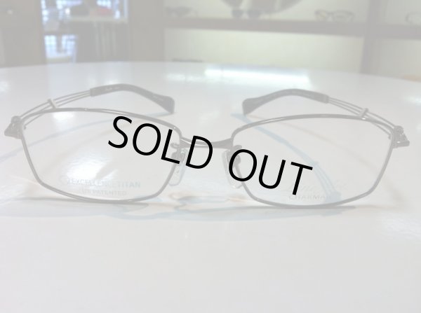 画像2: LINE ART（ラインアート） メガネフレーム 新品　紳士用　52サイズ (2)