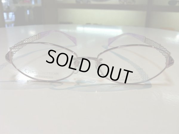 画像2: LINE ART（ラインアート） メガネフレーム 新品　婦人用　53サイズ (2)