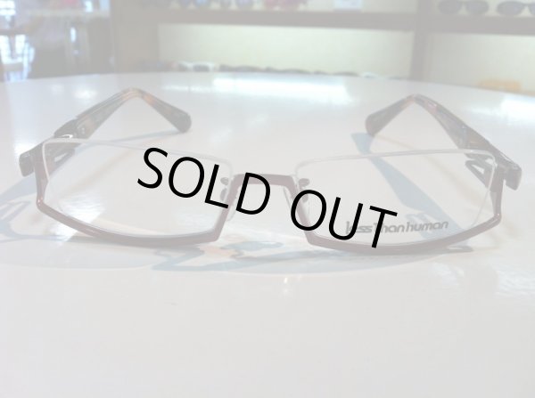 画像2: Less than human（レスザンヒューマン） メガネフレーム 新品 53サイズ (2)
