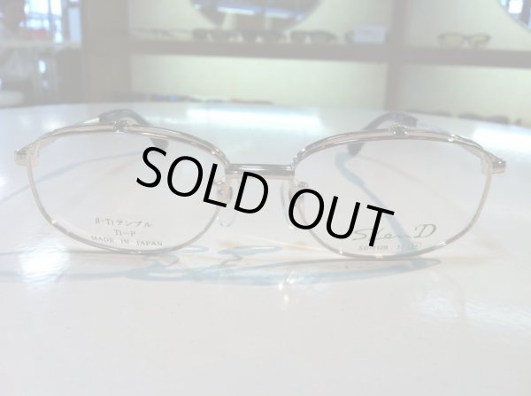 画像2: 跳ね上げ（ハネアゲ）式フレーム（単式） SlenD（スレンD） メガネフレーム 54サイズ 新品 (2)