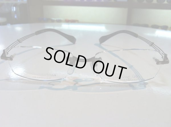 画像2: LINE ART（ラインアート） メガネフレーム 新品　紳士用　54サイズ (2)