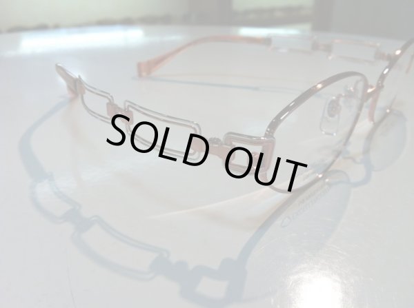 画像4: LINE ART（ラインアート） メガネフレーム 新品　婦人用　52サイズ (4)