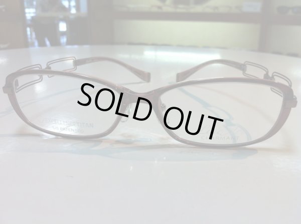 画像5: LINE ART（ラインアート） メガネフレーム 新品　婦人用　51サイズ (5)