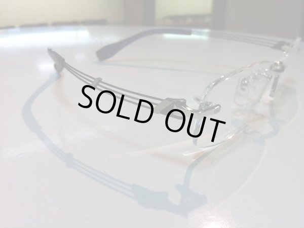 画像4: LINE ART（ラインアート） メガネフレーム 新品　紳士用　54サイズ (4)