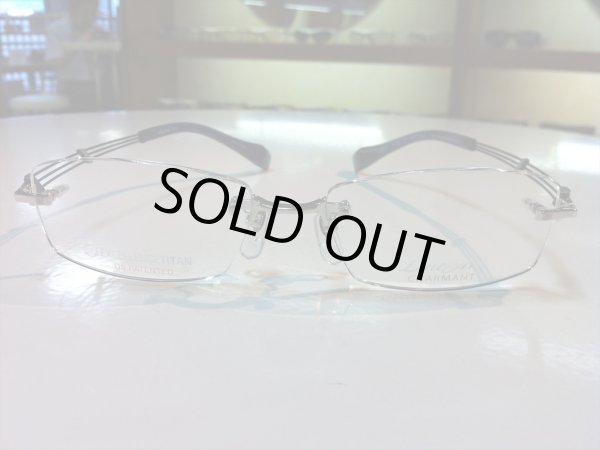 画像2: LINE ART（ラインアート） メガネフレーム 新品　紳士用　54サイズ (2)