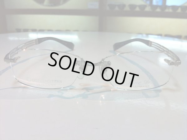 画像2: LINE ART（ラインアート） メガネフレーム 新品　紳士用　54サイズ (2)