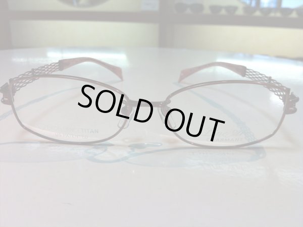 画像2: LINE ART（ラインアート） メガネフレーム 新品　婦人用　52サイズ (2)