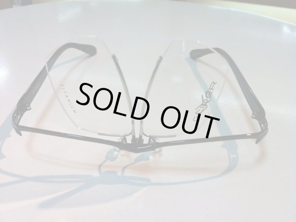 画像4: 跳ね上げ（ハネアゲ）式フレーム（単式） GLIDER（グライダー） メガネフレーム 55サイズ 新品 (4)