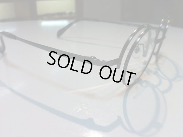 画像4: John Lennon（ジョンレノン） 丸型めがねフレーム 跳ね上げ（ハネアゲ）式 42サイズ 新品 (4)