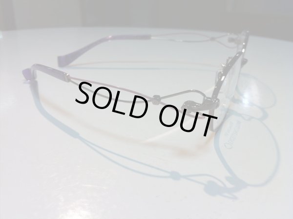 画像4: LINE ART（ラインアート） メガネフレーム 新品　婦人用　52サイズ (4)