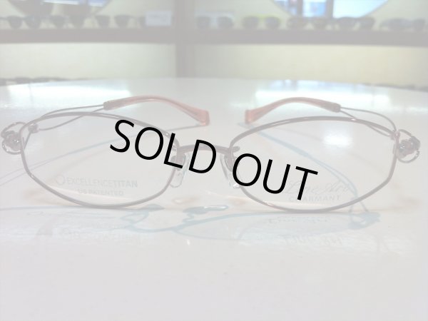 画像2: LINE ART（ラインアート） メガネフレーム 新品　婦人用　51サイズ (2)