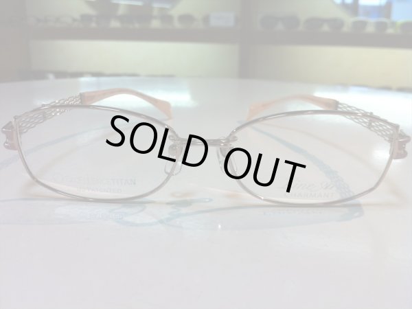 画像2: LINE ART（ラインアート） メガネフレーム 新品　婦人用　52サイズ (2)
