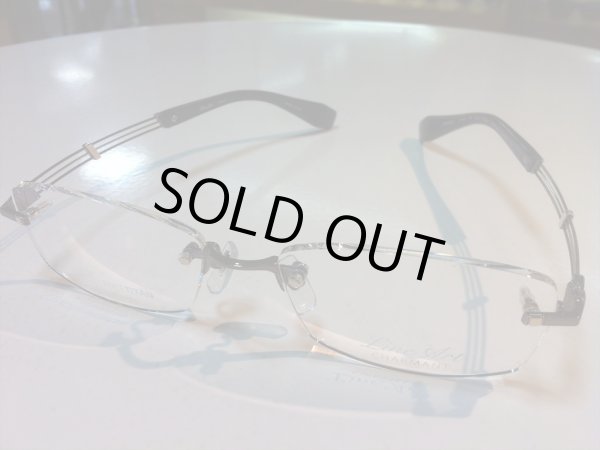 画像1: LINE ART（ラインアート） メガネフレーム 新品　紳士用　54サイズ (1)