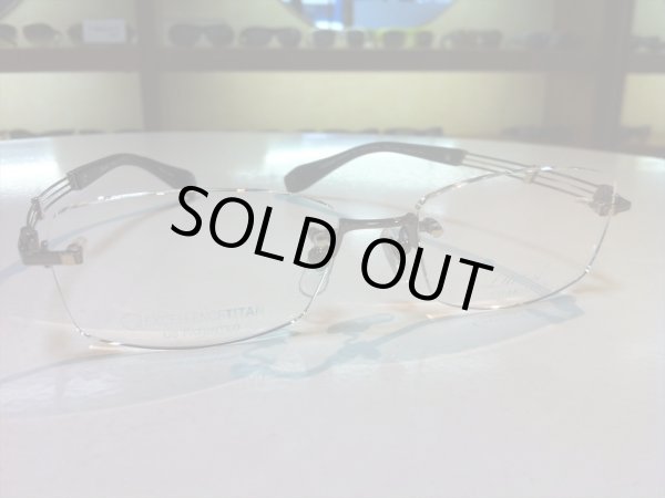 画像3: LINE ART（ラインアート） メガネフレーム 新品　紳士用　54サイズ (3)