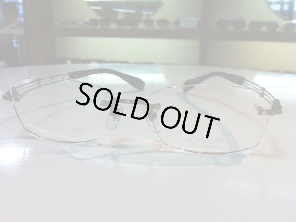 画像5: LINE ART（ラインアート） メガネフレーム 新品　紳士用　54サイズ (5)