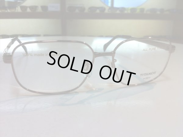 画像3: TITANOS（チタノス） メガネフレーム 新品 58サイズ (3)