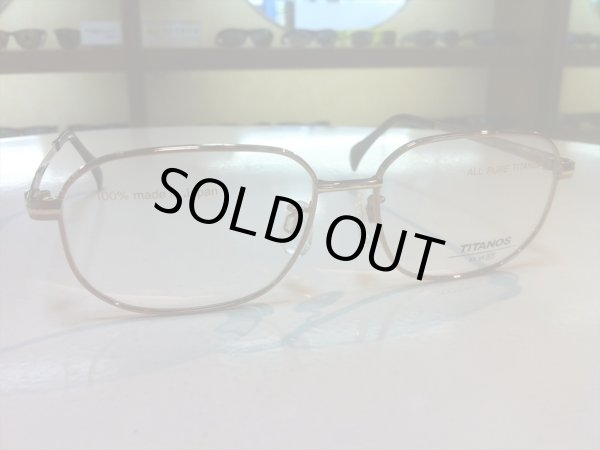 画像3: TITANOS（チタノス） メガネフレーム 新品 57サイズ (3)