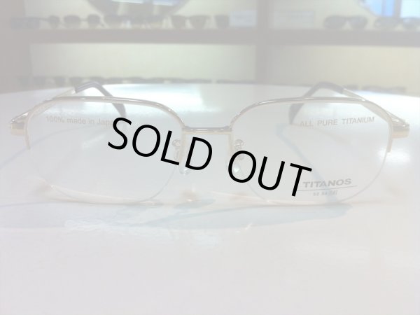 画像2: TITANOS（チタノス） メガネフレーム 新品 56サイズ (2)