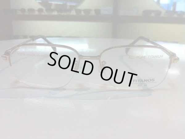 画像2: TITANOS（チタノス） メガネフレーム 新品 53サイズ (2)