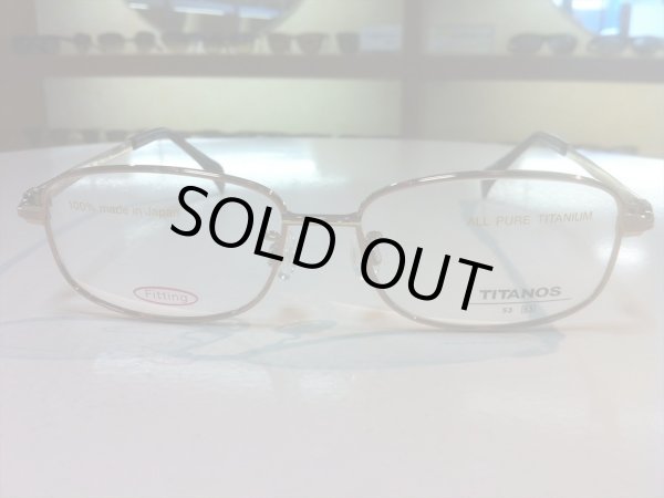 画像2: TITANOS（チタノス） メガネフレーム 新品 55サイズ (2)