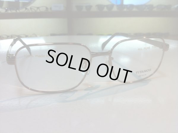 画像3: TITANOS（チタノス） メガネフレーム 新品 56サイズ (3)