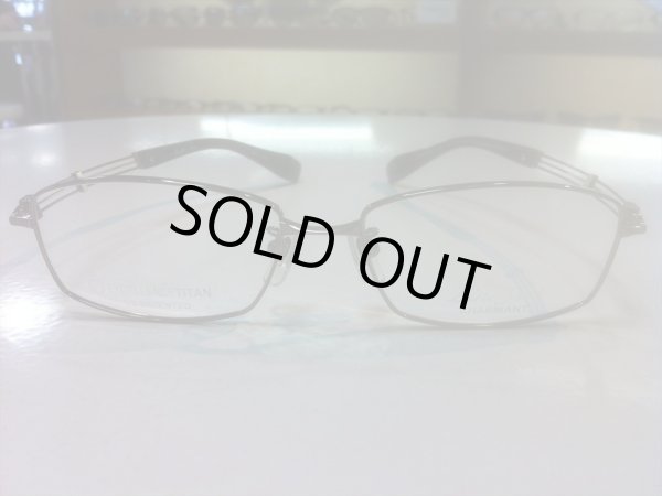 画像2: LINE ART（ラインアート） メガネフレーム 新品　紳士用　54サイズ (2)