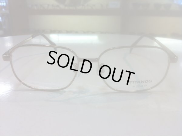 画像2: TITANOS（チタノス） メガネフレーム 新品 53サイズ (2)