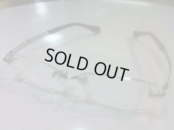 画像1: LINE ART（ラインアート） メガネフレーム 新品　紳士用　54サイズ (1)