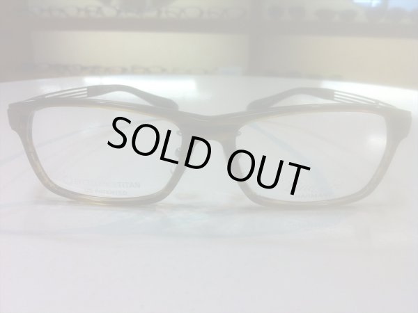 画像2: LINE ART（ラインアート） メガネフレーム 新品　紳士用　54サイズ (2)
