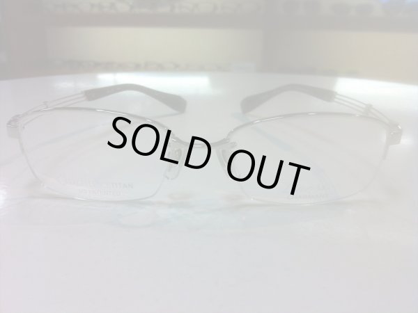 画像2: LINE ART（ラインアート） メガネフレーム 紳士用 53サイズ 新品 (2)