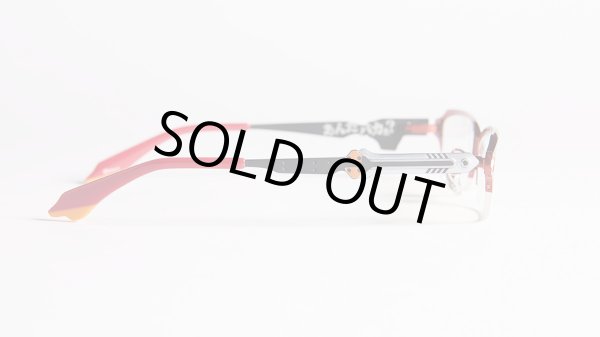 画像3: EVANGELION（エヴァンゲリオン） 2号機モデル メガネフレーム 53サイズ 新品 (3)