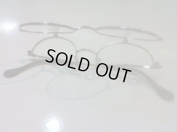 画像5: 跳ね上げ（ハネアゲ）式フレーム（単式） SlenD（スレンD） メガネフレーム 46サイズ 新品 (5)