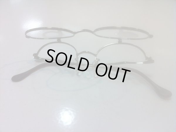 画像5: 跳ね上げ（ハネアゲ）式フレーム（単式） SlenD（スレンD） メガネフレーム 46サイズ 新品 (5)