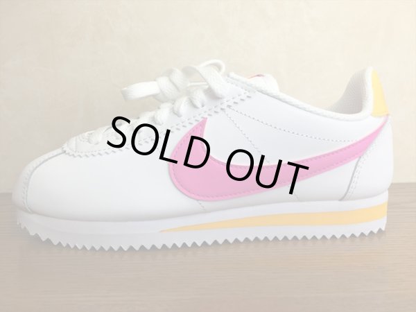 画像1: NIKE（ナイキ）  CLASSIC CORTEZ LEATHER（クラシックコルテッツレザー） スニーカー 靴 ウィメンズ 新品 (33) (1)