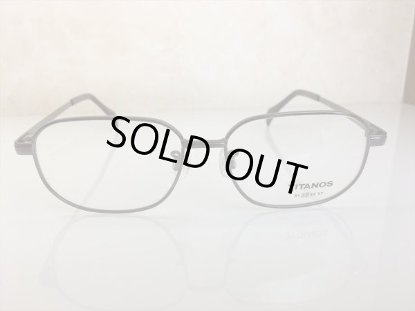 画像2: TITANOS（チタノス） メガネフレーム 新品 53サイズ (2)
